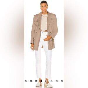 NWT- GRLFRND - Karolina High Rise Straight Crop in Brentwood - Revolve- size 25